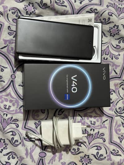 vivo v40 256gb original box data cable