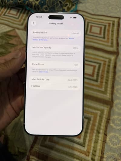 I phone 16 pro max 256gb 4 months sim time FU