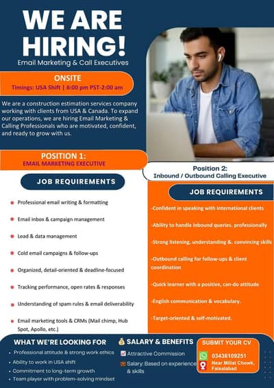 Email Marketing and Call Executives