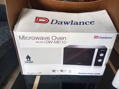 Dawlance microwave oven model Dw md 10