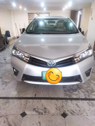 Altis corolla 2017 silver colour