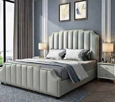 Double bed/king size bed/dressing table/bed set/Poshish bed/furniture