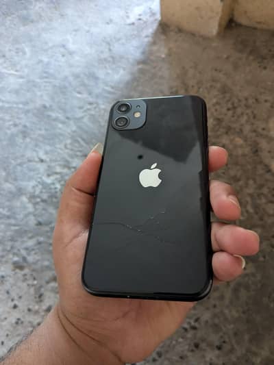 iphone 11 128 gb factory unlocked display masage  true tone ok face ok