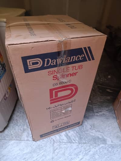 Dawlance Dryer/Spinner Box Pack