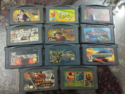 Gameboy advance gba ds carts
