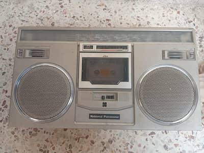 National Panasonic Radio and cassette player