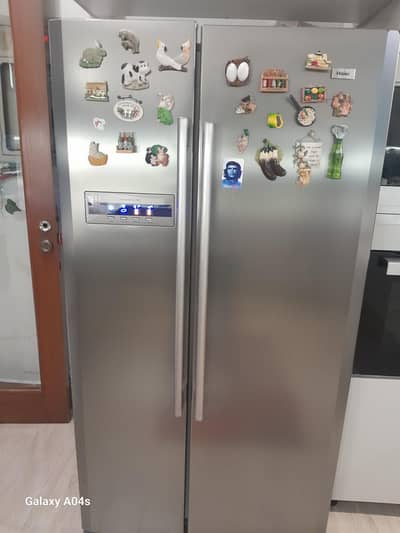 haier double door  530 ltrs fridge and 185 litre freezer capacity