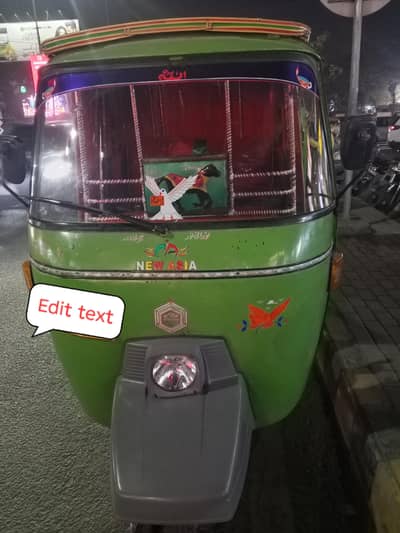 new Asia auto rickshaw for sale