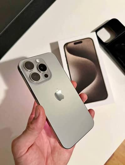 iphone 15 pro max 128 gb non PTA whtsp nr 0326.3289651