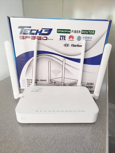 ZTE 5g Xpon Dual Band WiFi Router Box Pack