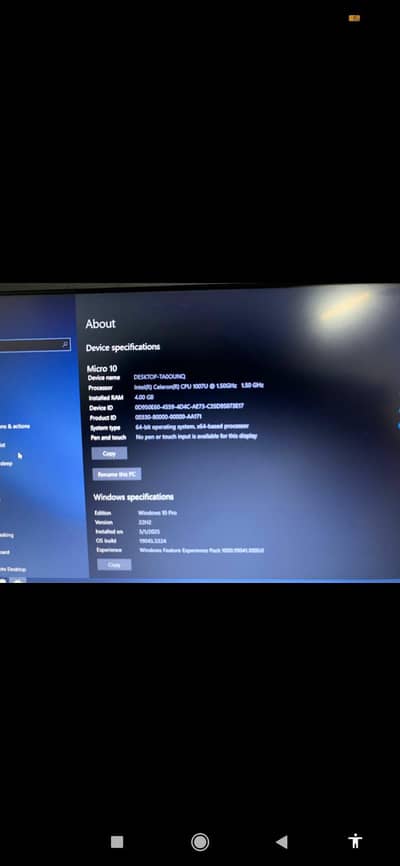 Lenovo think pad condition 10/9
