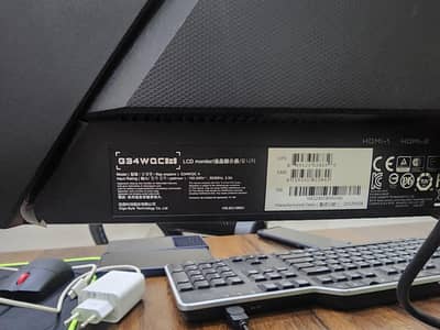 Gigabyte 34" WQHD Ultra Wide Monetor for sale