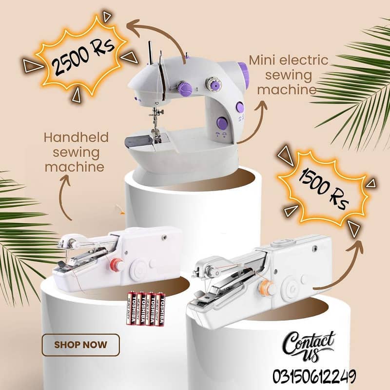 mini sewing machine 0