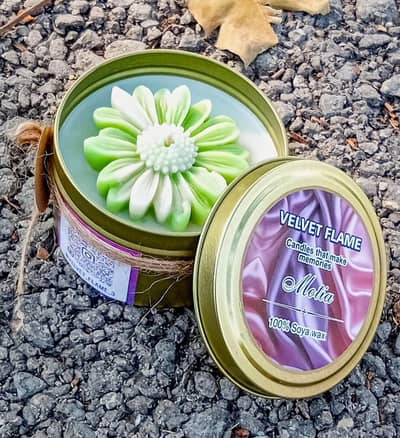 Velvet Flame " Scented candles" Sale Eid Gift