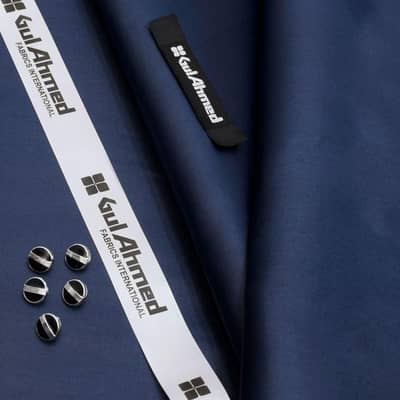 Mens unstitched cotton sotton plain suit