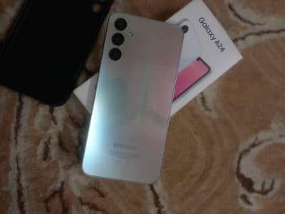 Samsung A24 pta official approved with box Urgent sale