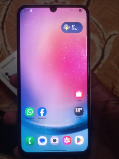 Samsung A24 pta official approved with box Urgent paisy chaiye