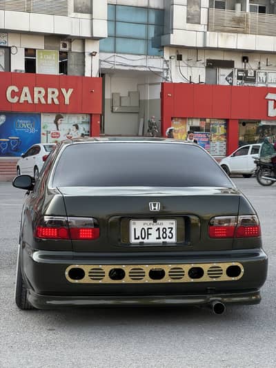 Honda Civic 1995 , Modified , Lahore Reg in good condition
