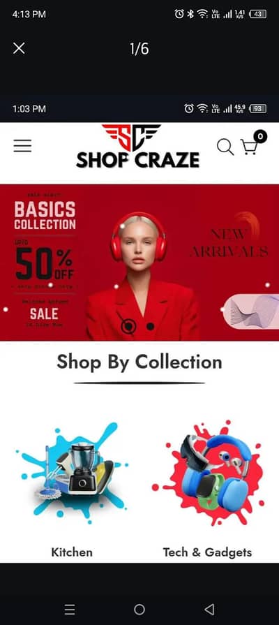 Ready-to-Earn Shopify Website + . com Domain + 500 Followers