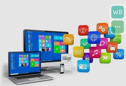 Windows and other software information in computer and laptop