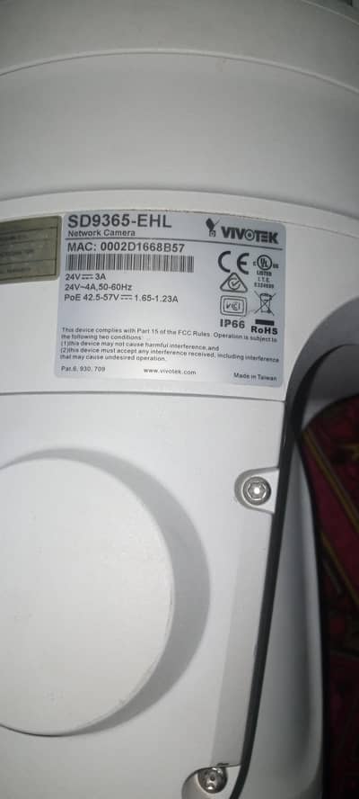 VIVOTEK SD9365-EHL PTZ IP Camera 30X Zoom Outdoor IP66