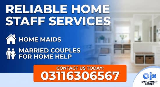 Reliable Domestic Staff - Experienced Maids and Couples