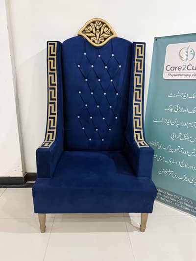 Cofee Chairs ain brand New Condition (Blue clour)