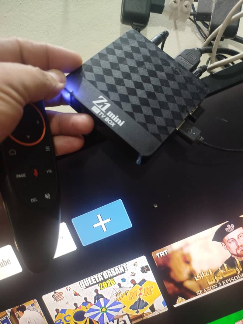 LCD with android box 4