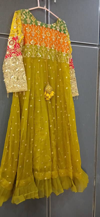 mehndi dress