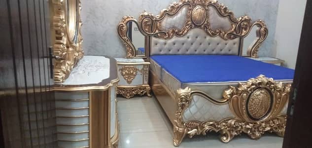 Bridal Bed, Sides, Dressing, Cutlery cabinet, Chairs