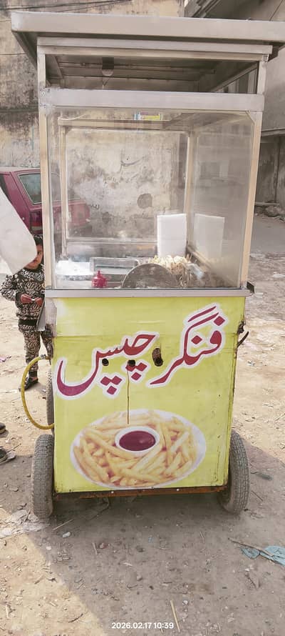 Steel double French fries for sale