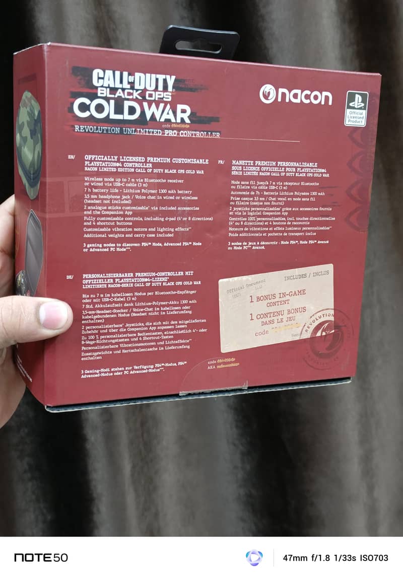 Nacon Controller ps4/ps5 /pc 4