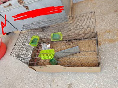 cage 2 portion 3x1.5x1.5 feet watsaap 0316/69/56/464