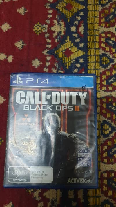 Ps4 - call of duty black ops III