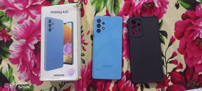 Samsung A32 6gb 128gb with box excellent result and timing