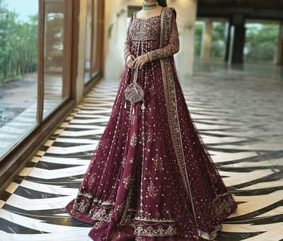 Rabail khan studio Bridal dress |wedding dress| bridal maxi | lehanga
