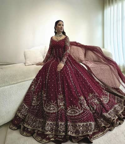 Rabail khan studio Bridal Dress |Wedding dress| bridal maxi | lehanga