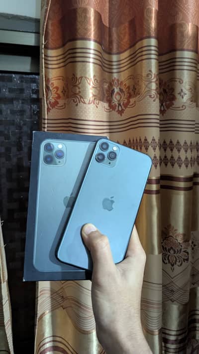 Iphone 11 pro max pta approved with box 256gb