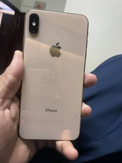 I phon XSMAX 64 GB one physical sim PTA approved with box BH 76