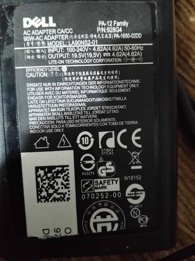 Dell orginal Charger 90w