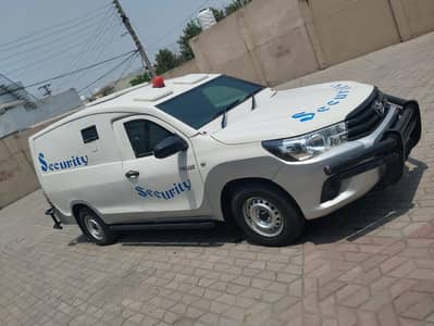 Toyota hillux fully bullet proof urgent sale