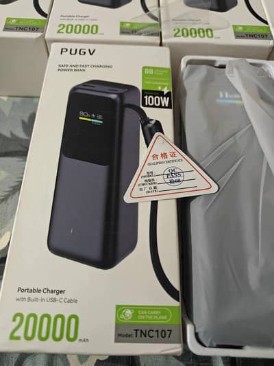 PUGV intellegent powervank 100watt 20k Mah best display