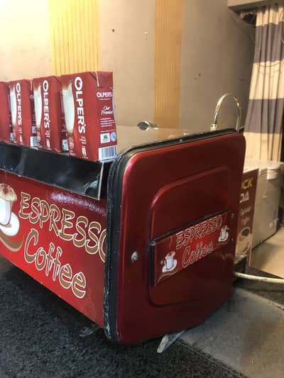 New condition espresso coffee machine all oky urgent sale