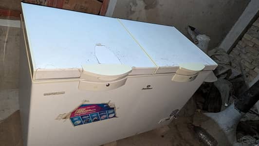 dawlance deep freezer 2 door