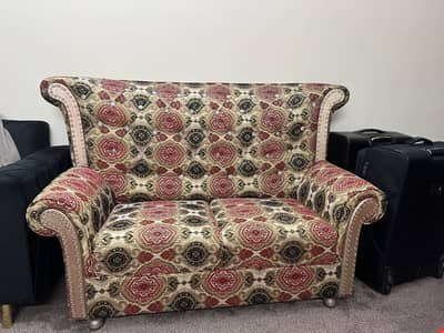 6 seater Sofa set for sale jacquard