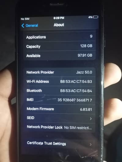 I phone 7 03254544099