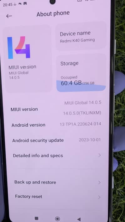 Redmi k40 gaming mobile