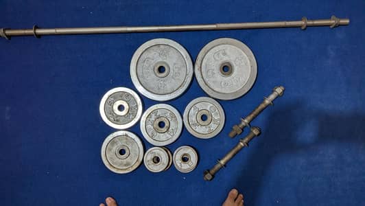 Chrome plates | dumbles