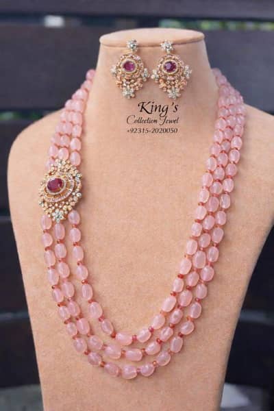 10mm Natural Rose  quartz Stone –