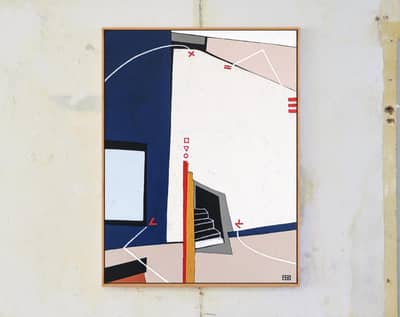 Large Abstract Canvas Wall Painting for Living Room – Multiple Sizes